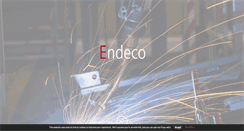 Desktop Screenshot of endeco.it